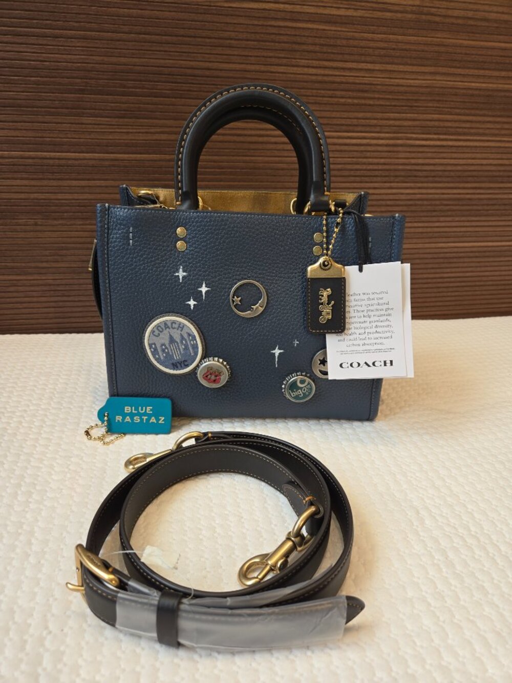 Coach Rogue Bag 25 in Dark Denim Multi
